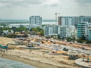 El Gran Malecón del Mar avanza al 44%: la transformación del borde costero de Cartagena toma forma