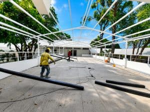 El INEM de Cartagena renace: avanzan obras en cuatro bloques del colegio más grande de la ciudad