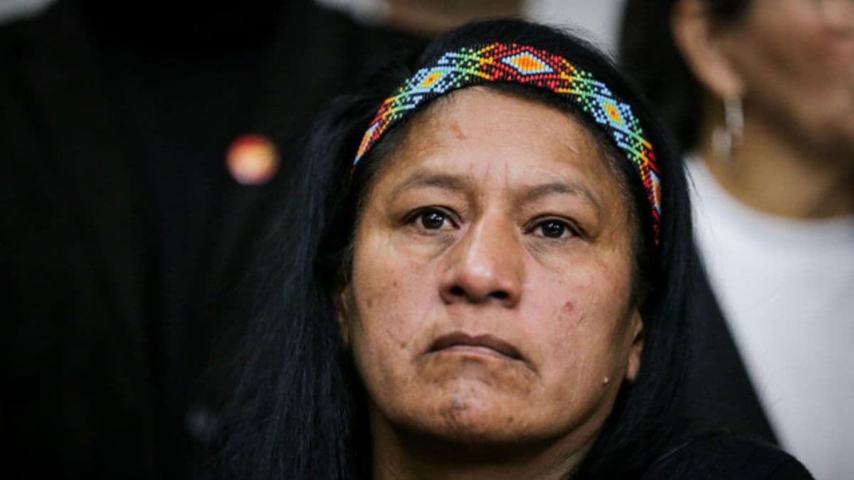 Iván Cepeda anuncia a Aida Quilcué, senadora indígena, como su fórmula vicepresidencial