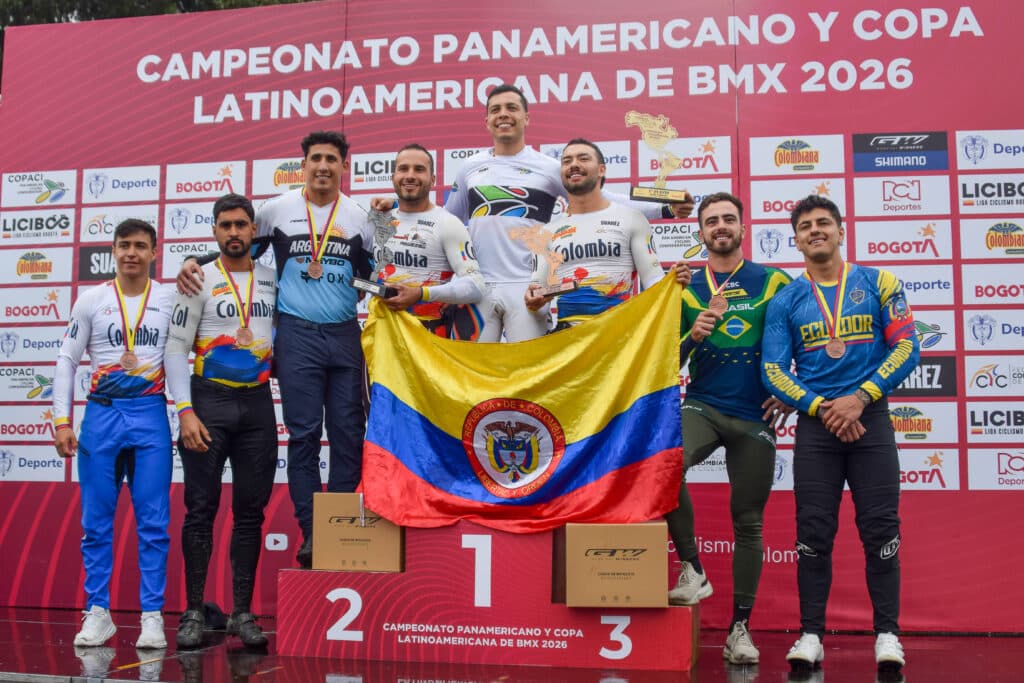 Antioquia domina el BMX panamericano con seis medallas en Bogotá