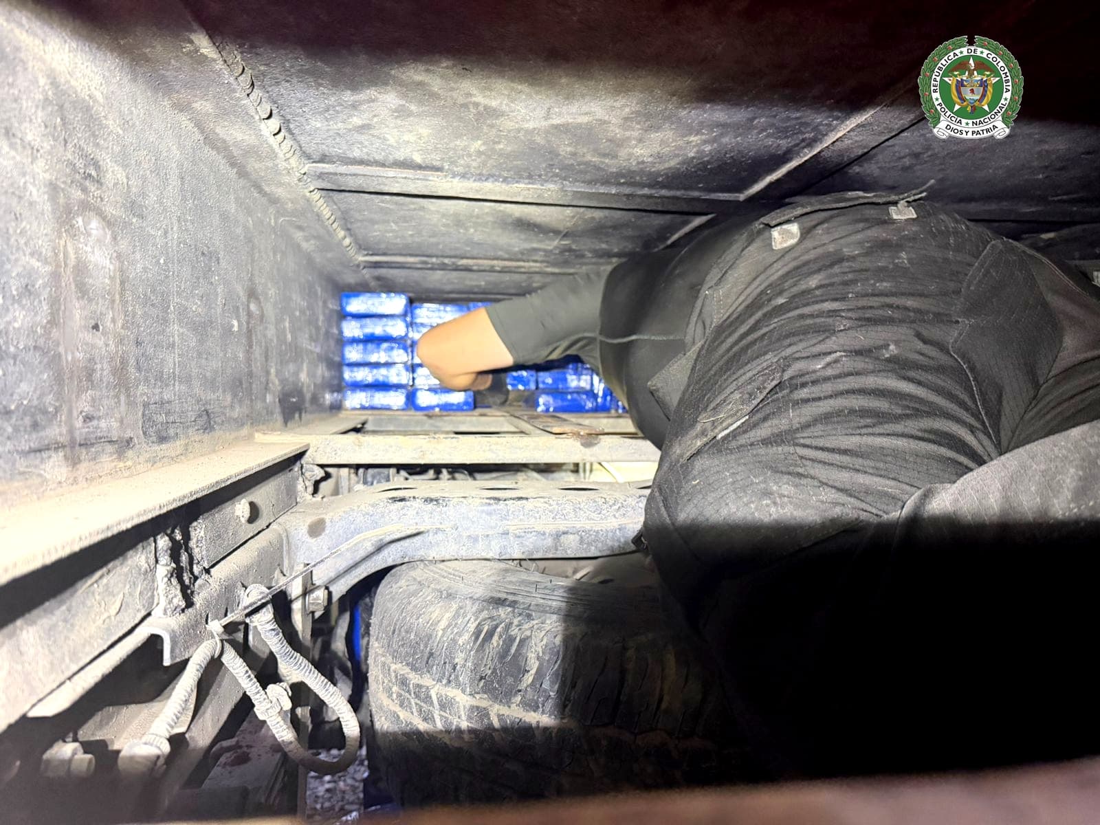Capturan a hombre con 448 paquetes de cocaína en camioneta del suroeste antioqueño