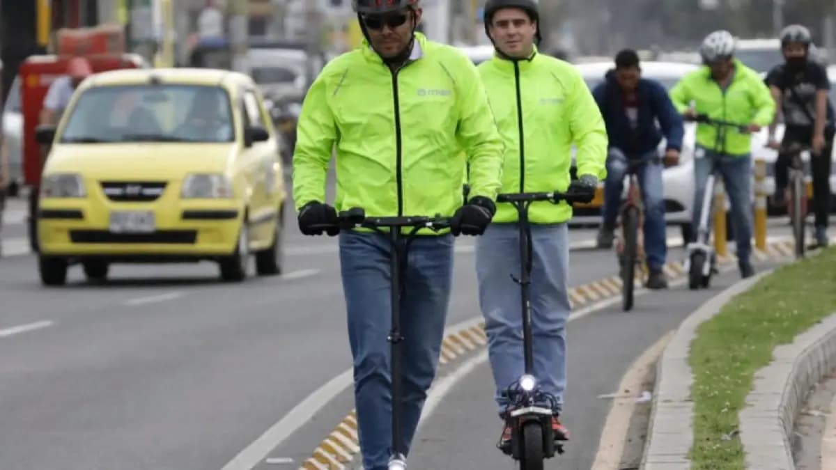 Colombia regula patinetas eléctricas: edad mínima, velocidad máxima y multas de 350 mil pesos