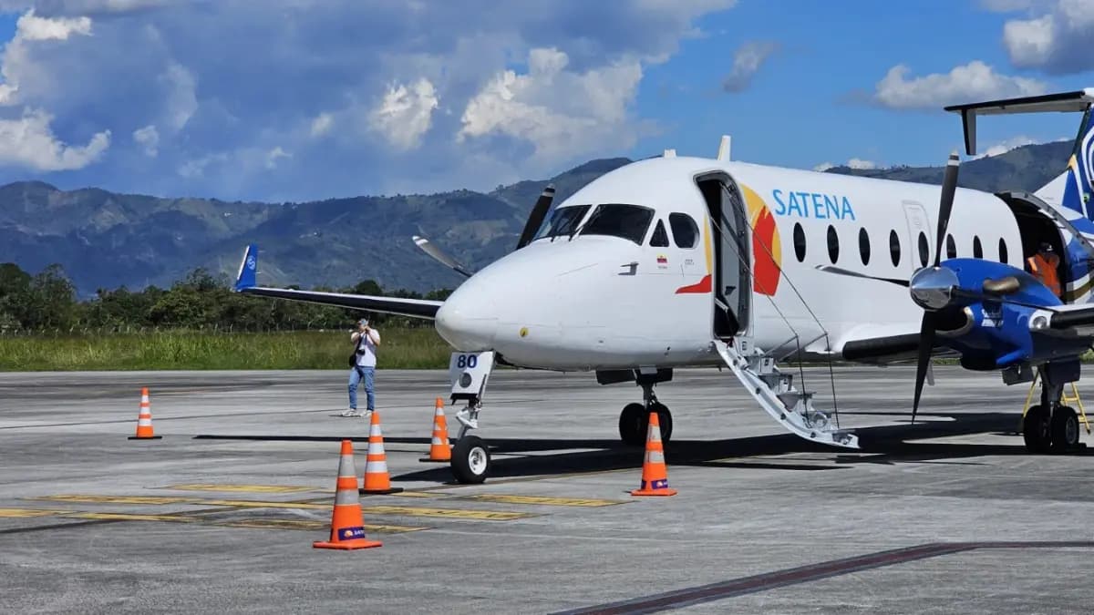 Satena cierra vuelos a Pizarro por falta de seguridad en la pista y advierte sobre otros aeródromos