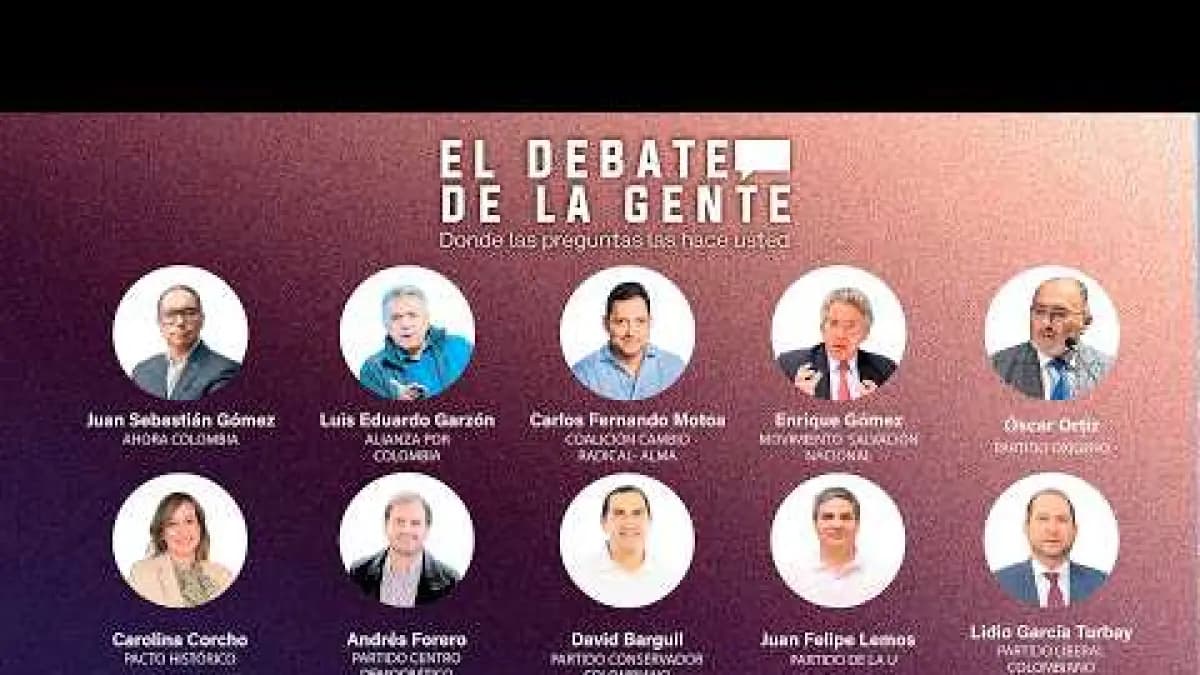 Senado abre debate con 10 candidatos: los ciudadanos deciden qué preguntar