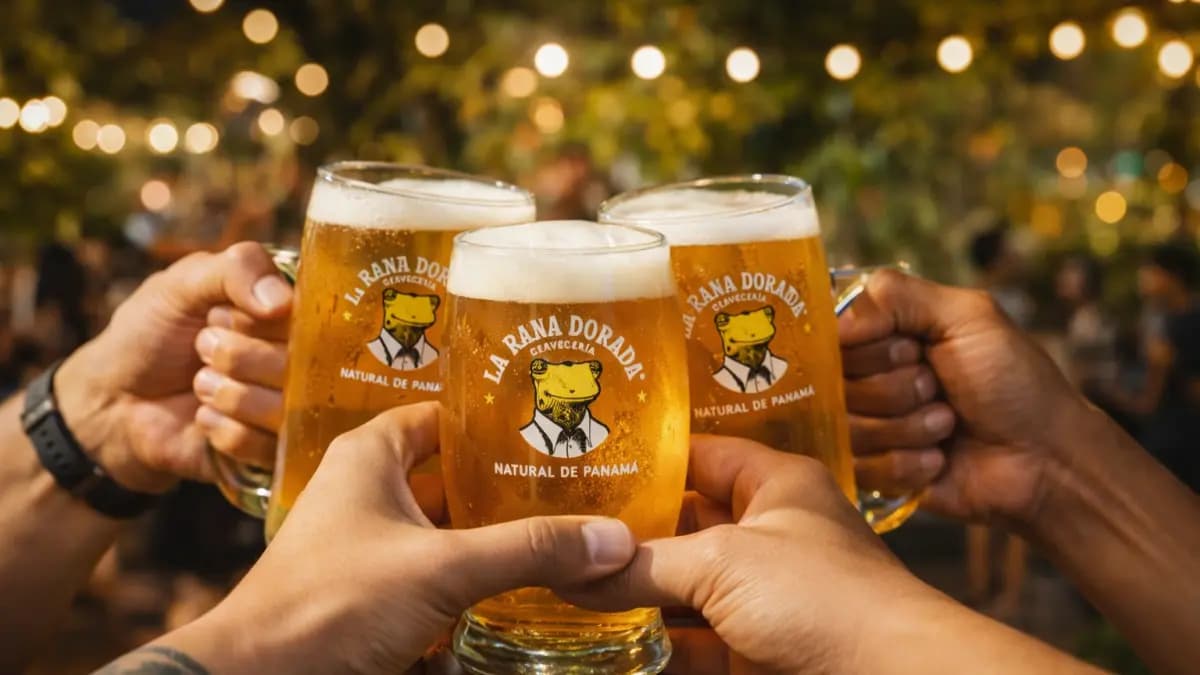 La Rana Dorada desembarca en Colombia: cervecería panameña abre bar en Bogotá y planea producción local