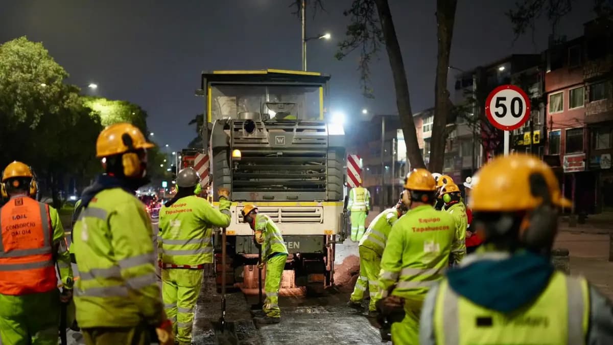 Bogotá reparó más de un millón de metros cuadrados de vías: así avanza la batalla contra los huecos