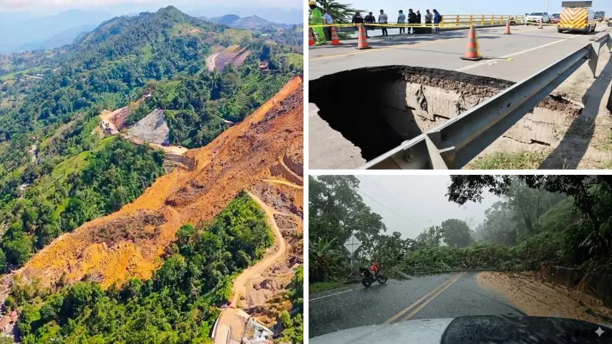 Arranca construcción del tramo clave de la vía Bucaramanga-Barrancabermeja, pero lluvias y puente dañado frenan el corredor