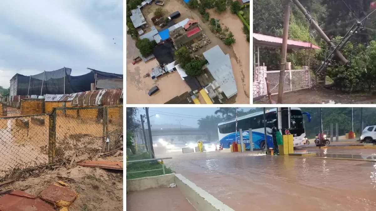 Lluvias dejan pérdidas millonarias en vías de tres departamentos y elevan alertas a nivel nacional