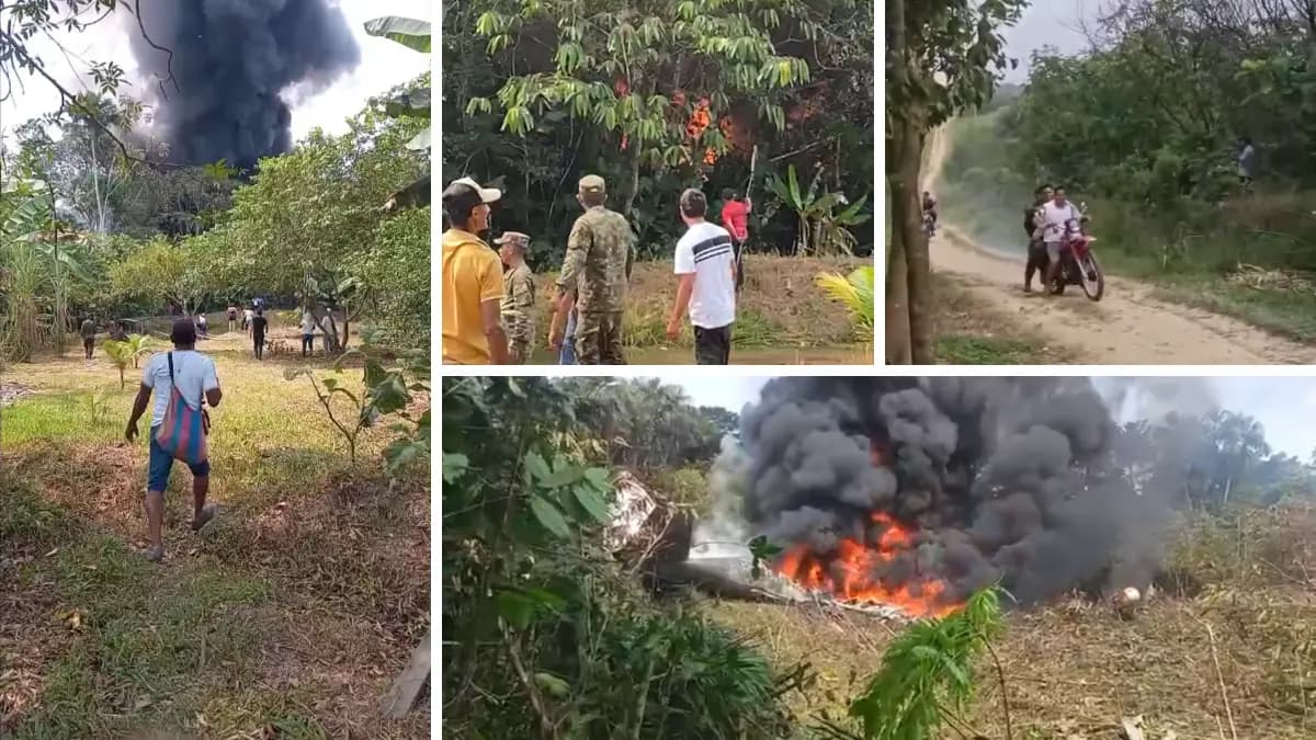 Putumayo pide ayuda urgente: región aislada no puede atender por sí sola a 125 afectados por accidente aéreo