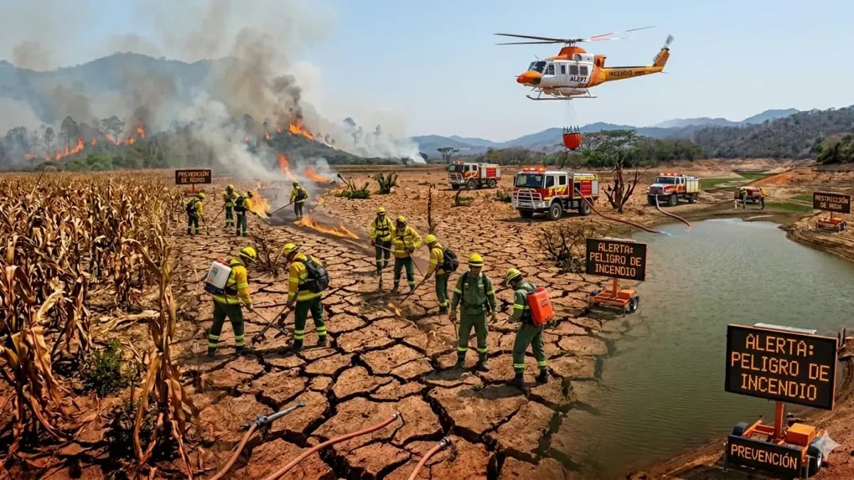 El Niño amenaza agua, energía y alimentos en el segundo semestre: el Gobierno pide prepararse ya