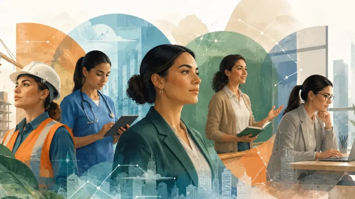 Mujeres lideran creación de empleo en abril con crecimiento de 5,7%