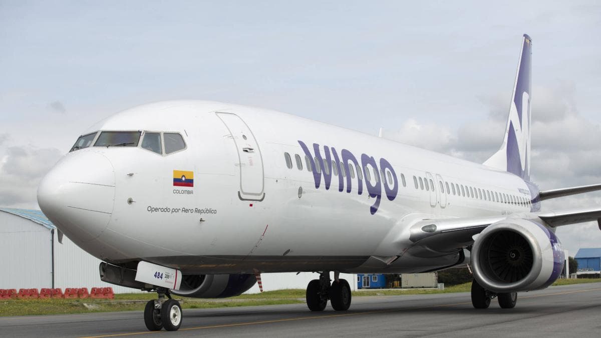 Wingo abre vuelo directo desde Medellín a Caracas y apuesta por crecer 30% en pasajeros