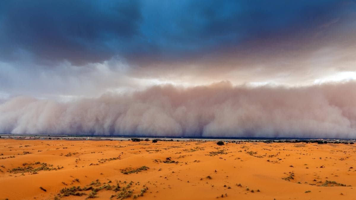 Frente frío y polvo del Sahara llegarán juntos al Caribe: todo lo que necesita saber