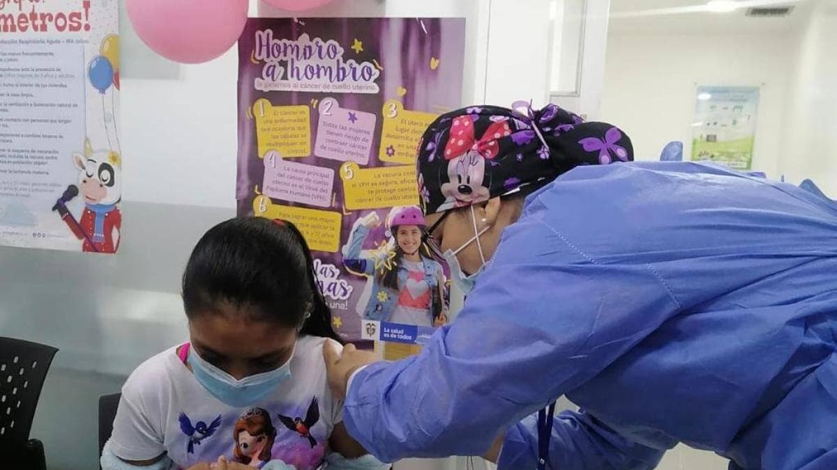 Colombia rezagada en vacunación contra el VPH: más de 38 mil niños sin protección en enero