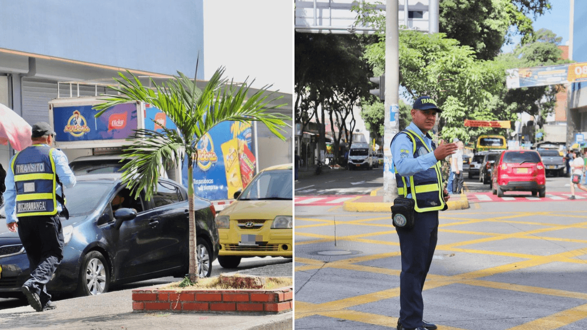 Pico y placa en Bucaramanga el lunes: qué vehículos no pueden circular