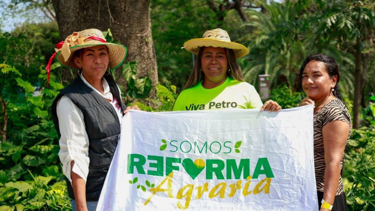 Colombia aprueba su primer plan de reforma agraria con 18 billones de pesos en 10 años