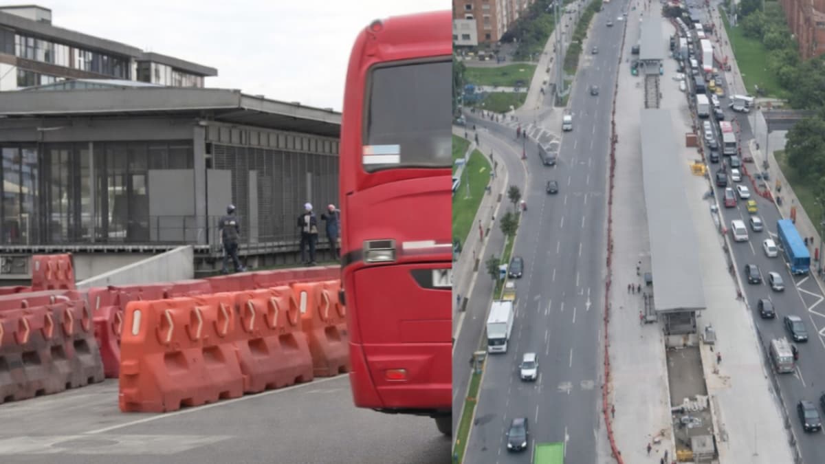Casi lista: la primera estación de TransMilenio en la avenida 68 llega al 99 % de avance