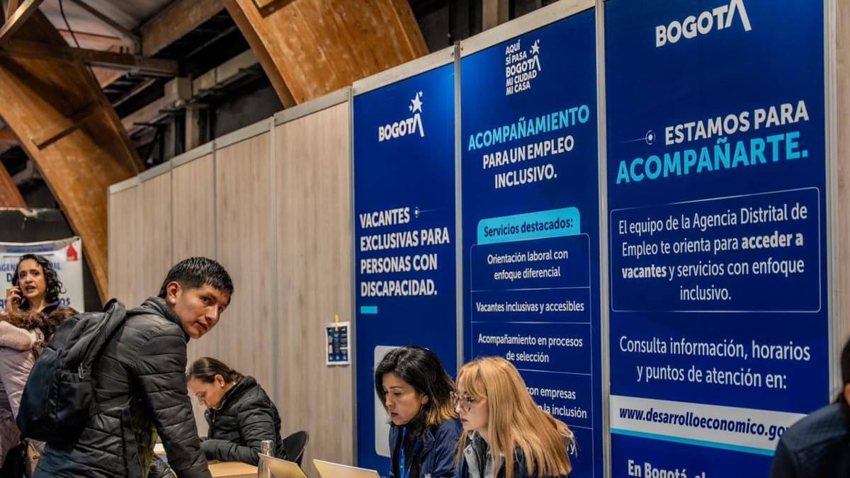 Bogotá abre 1.366 vacantes esta semana: hay empleos para todos los niveles educativos