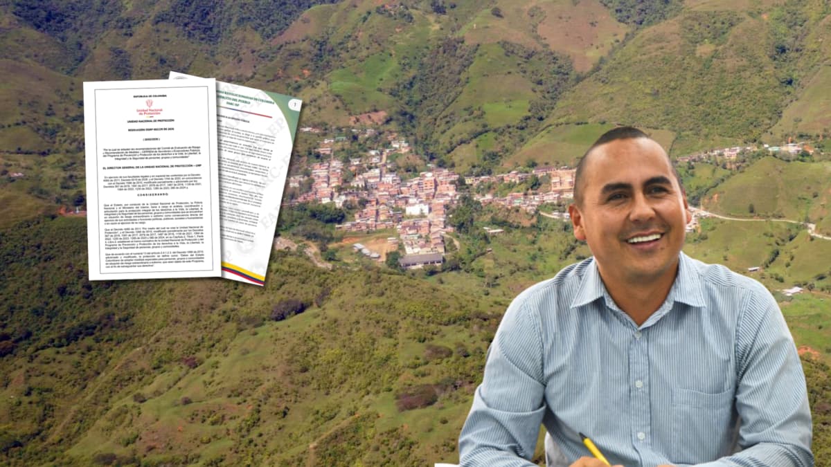 UNP apenas refuerza seguridad del alcalde de Briceño tras declararlo objetivo militar las disidencias