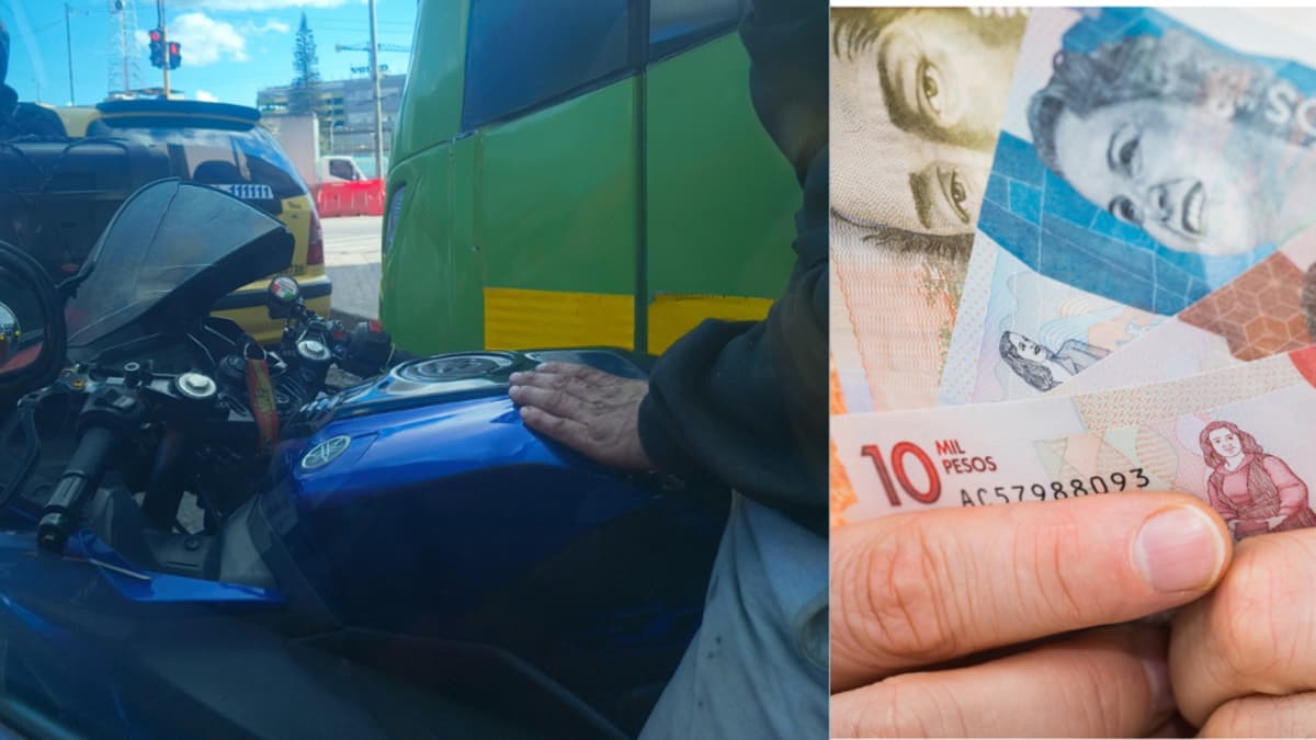 Andar en moto sin espejos retrovisores cuesta caro: conozca la multa que impone Colombia