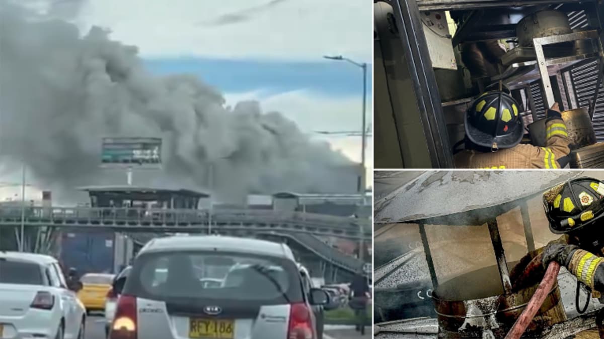 Incendio en Mi Gran Parrilla Boyacense: acumulación de grasas causó densa nube de humo en Bogotá