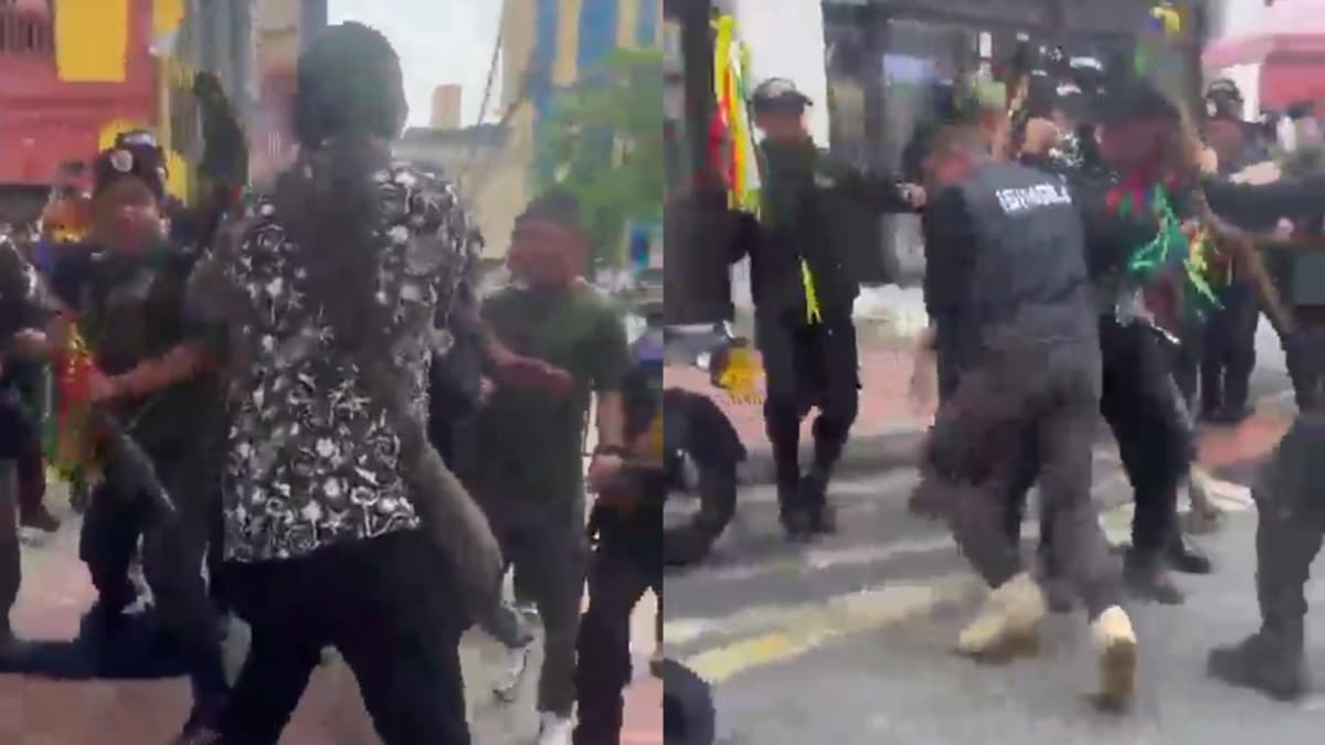 Periodista agredido en plaza de Villavicencio durante campaña política del Pacto Histórico