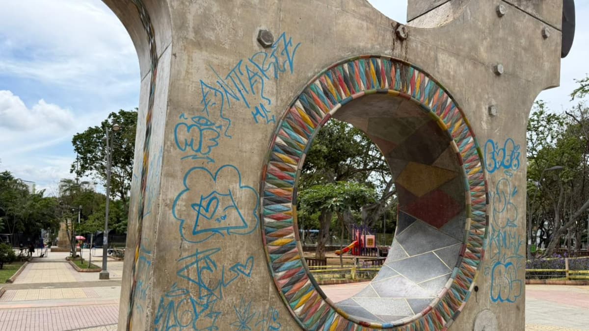 Vandalismo en monumentos de Bucaramanga: los bumangueses pagarán nuevamente 150 millones en restauración