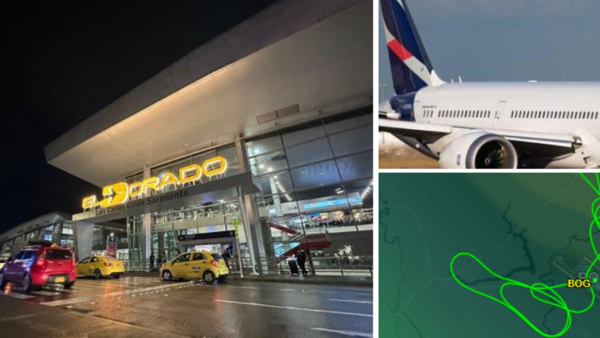 Helicóptero de la FAC se cruzó en despegue de avión de Latam en El Dorado: revelan audio de la torre de control