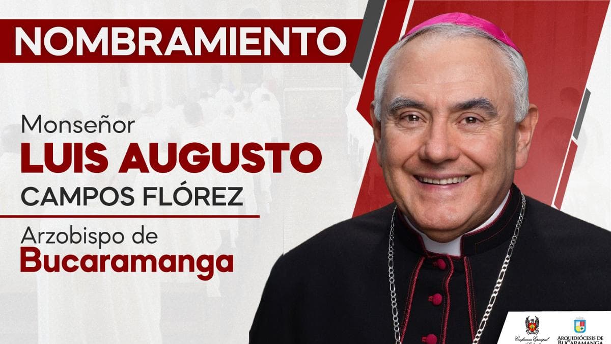 Papa León XIV nombra nuevo Arzobispo para Bucaramanga en relevo pastoral