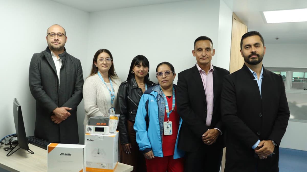 Kennedy estrena equipo para detectar asma y EPOC sin trasladarse a otros centros