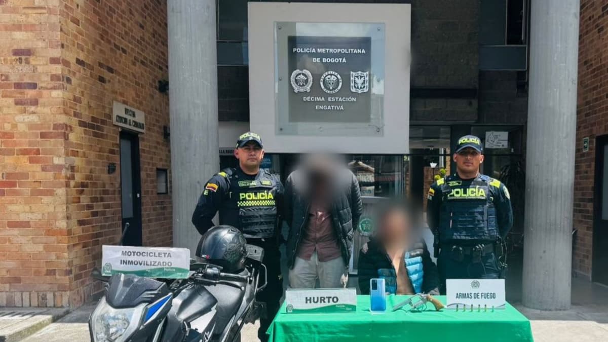 Vecinos alertan y frustran robo de $30 millones en Engativá: capturan a dos delincuentes