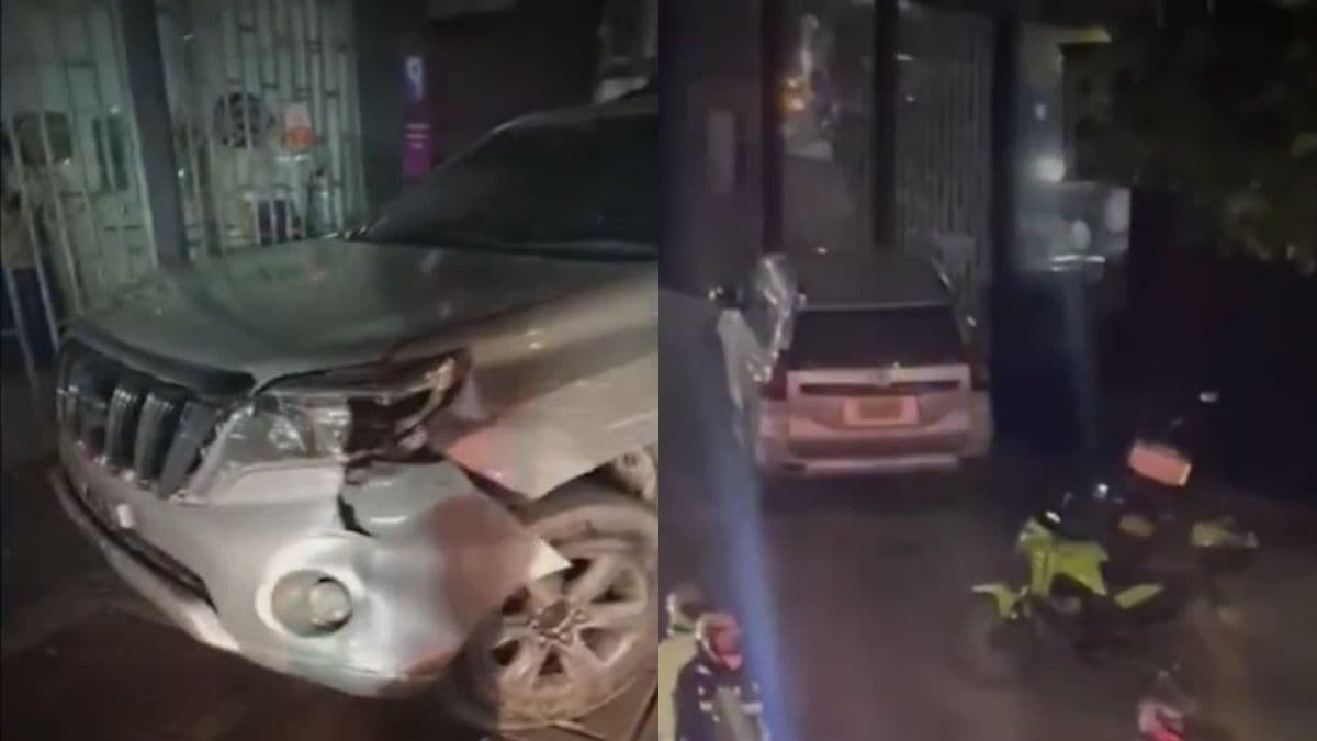 Policía recupera camioneta de lujo tras persecución que dejó a delincuentes estrellados en Bogotá