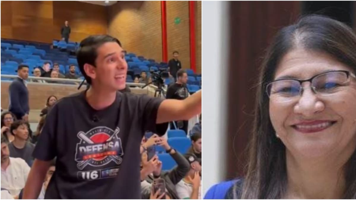 Egresado de EAFIT confronta a candidata Sandra Ramírez en evento de campaña en Medellín