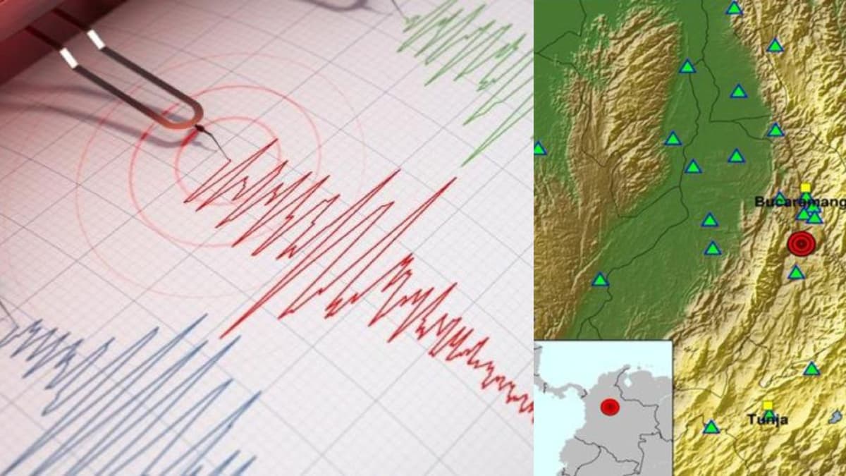 Sismo de magnitud 3,2 sacude a Los Santos, Santander en la noche del jueves