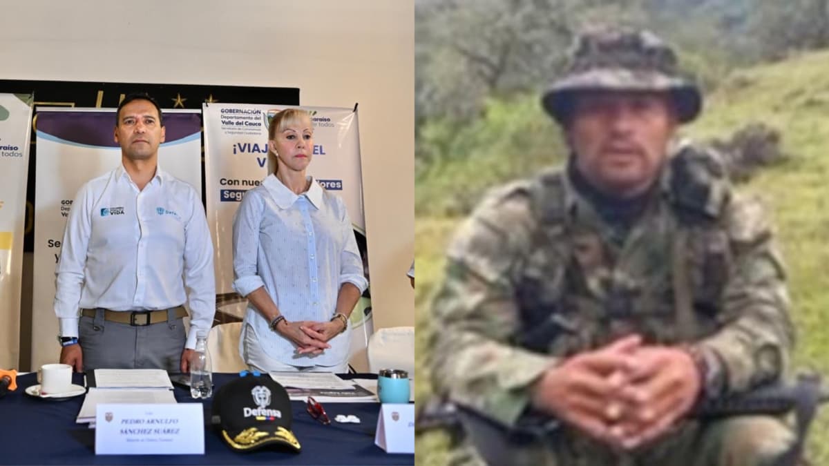 Defensa ofrece 640 millones de pesos por captura de alias 'Barreto', jefe disidente en el Valle del Cauca