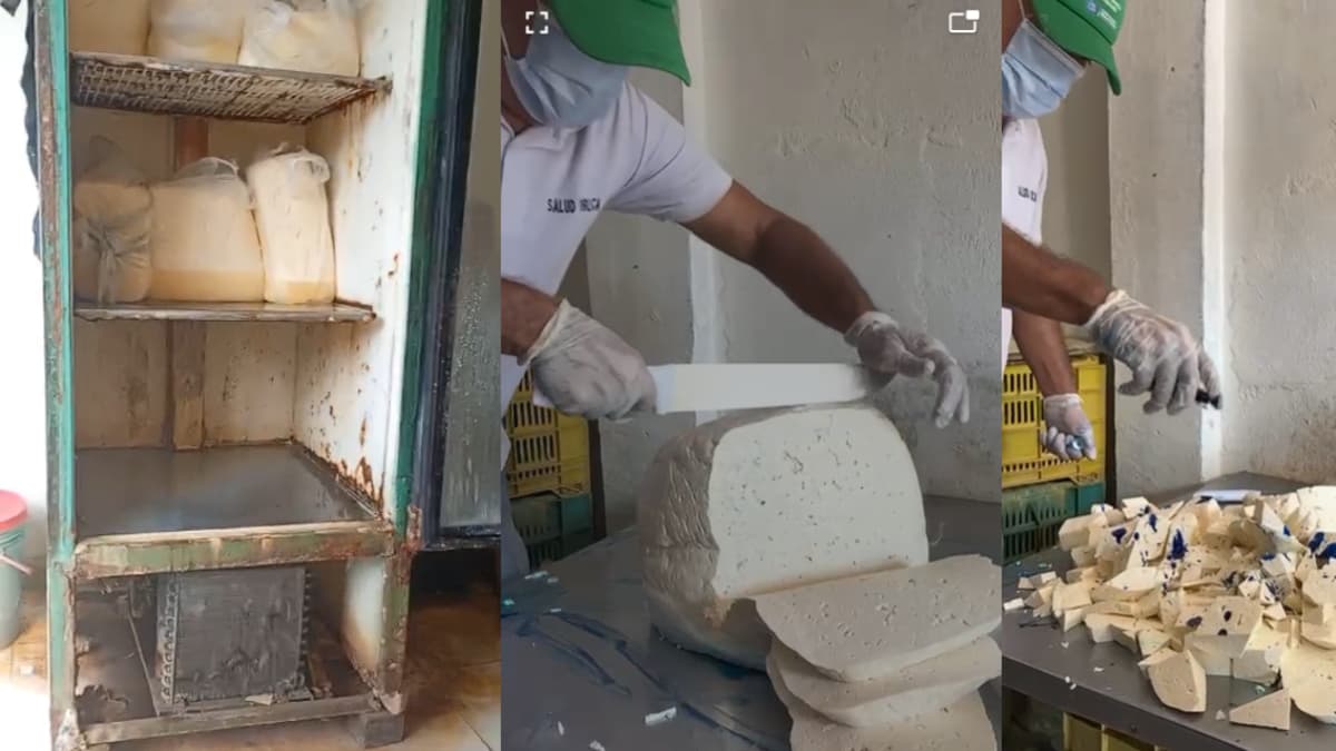 Autoridades cierran producción de queso en Soledad por graves fallas sanitarias