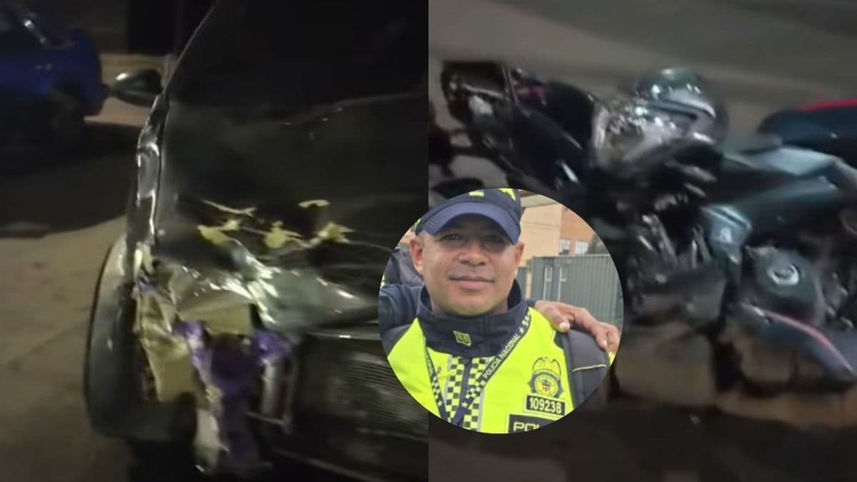 Policía muere en accidente de motocicleta en Sibaté; investigan si hubo falta disciplinaria