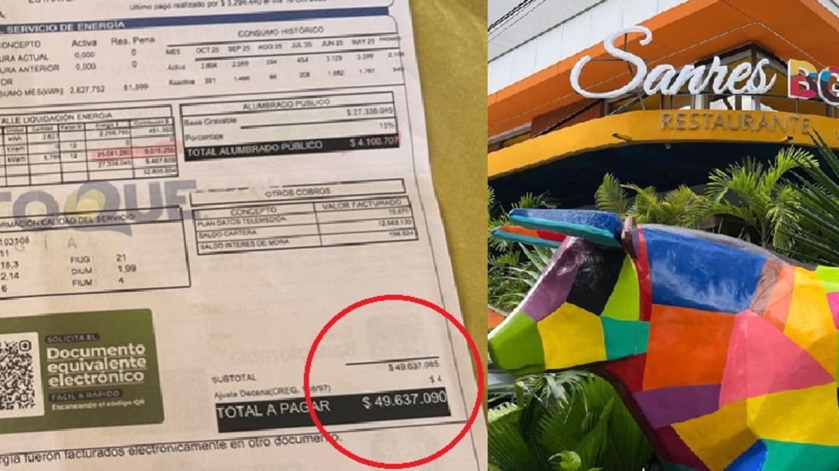 Pastelería en Bucaramanga recibe factura de 49 millones por energía: ¿qué pasó?