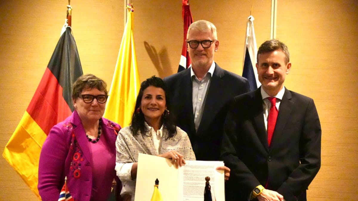 Colombia renueva pacto ambiental con Alemania, Noruega y Reino Unido hasta 2030
