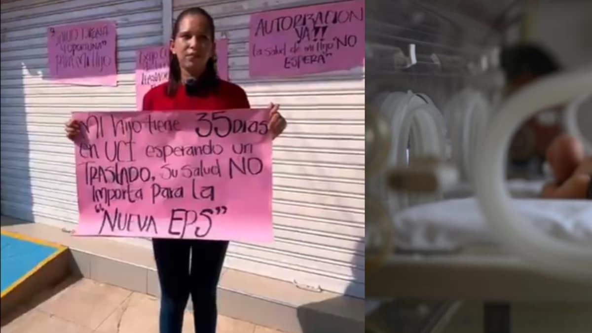 Bebé en Cesar lleva más de un mes esperando traslado urgente que Nueva EPS no autoriza