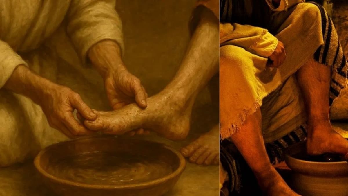 El lavatorio de pies en Jueves Santo: el gesto que recuerda que servir es liderazgo