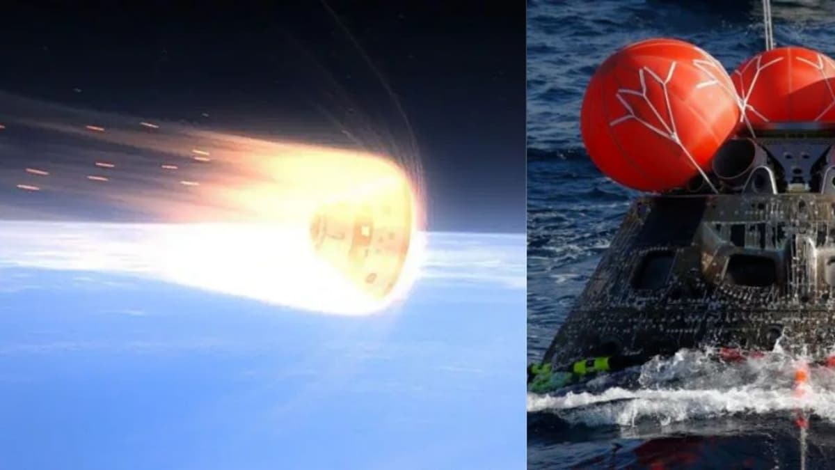 Una colombiana supervisa el histórico retorno de astronautas desde la Luna a las aguas de California