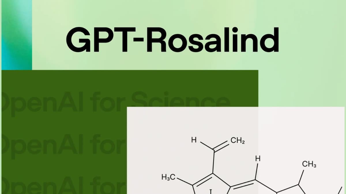 OpenAI lanza GPT-Rosalind: la IA que quiere acelerar el descubrimiento de medicamentos