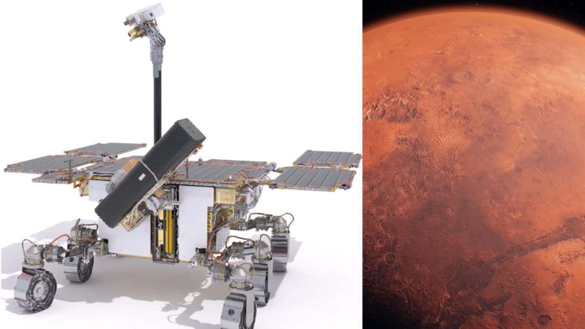 Rosalind Franklin: el rover que buscará vida bajo tierra en Marte a partir de 2028