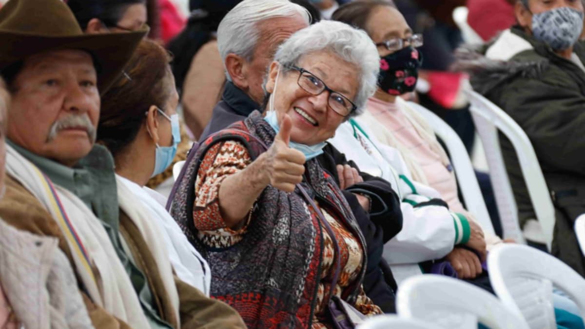 Colombia Mayor distribuye $708.000 millones para 3 millones de adultos mayores hasta mayo