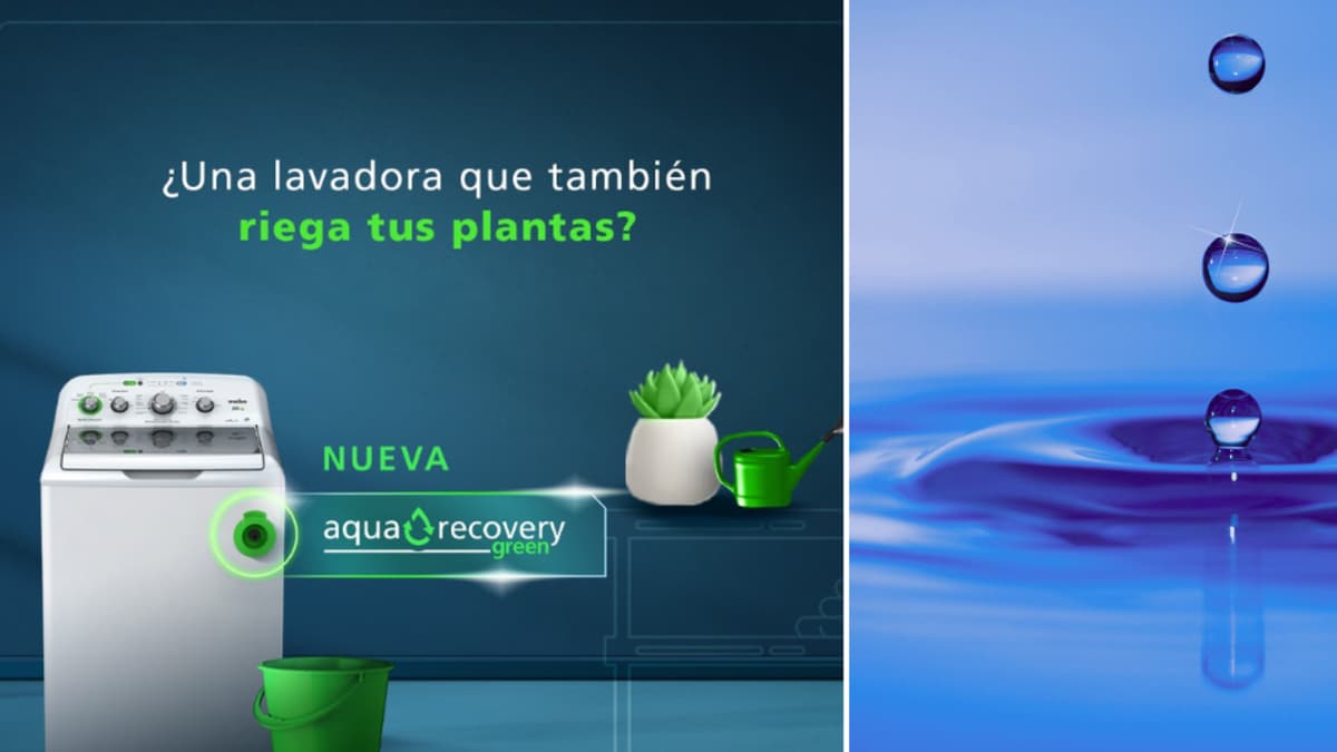 Mabe trae lavadora que reutiliza agua: cómo funciona en Colombia la nueva tecnología Aqua Recovery