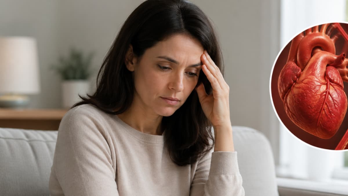 Menopausia antes de los 40 años aumenta el riesgo de enfermedad del corazón hasta 40%