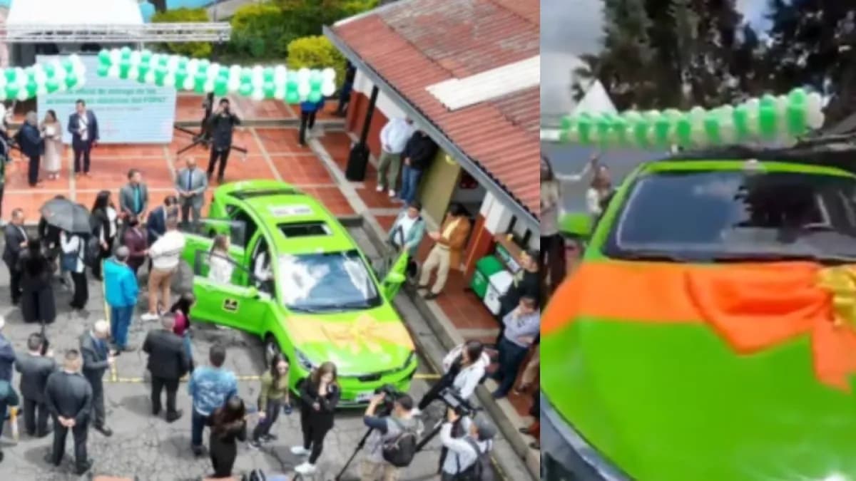 Colombia estrena taxis verdes: el Gobierno apuesta a la electrificación del transporte público