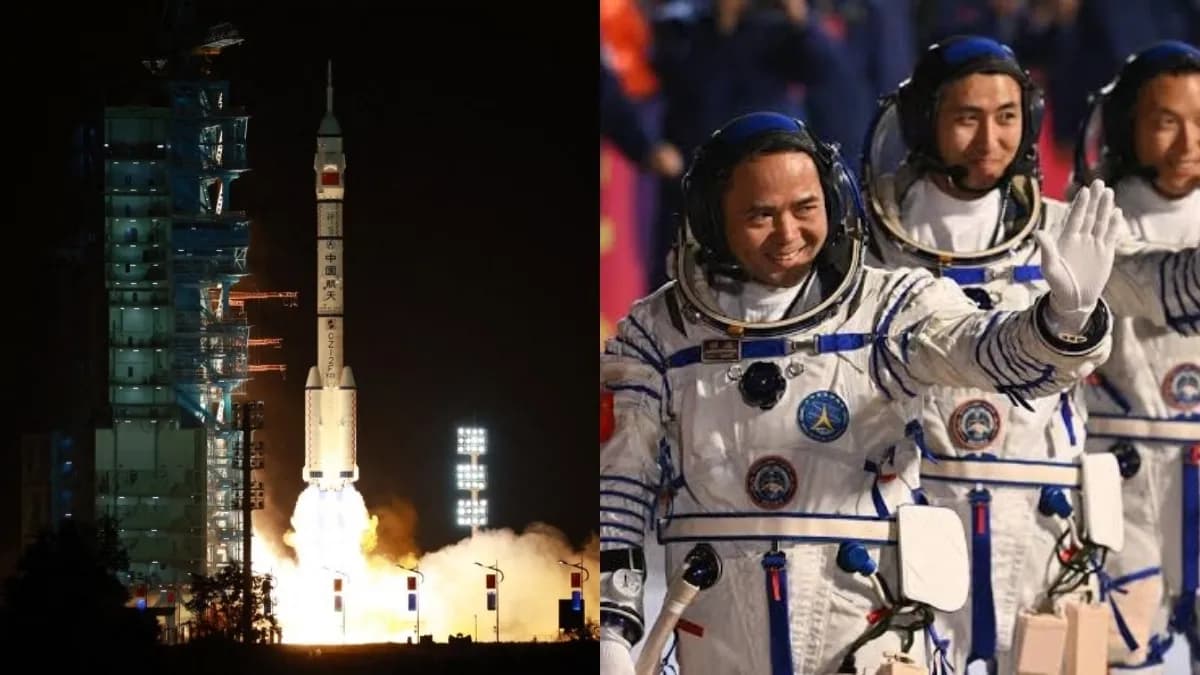 China lanza astronautas rumbo a un año en el espacio para preparar viaje a la Luna