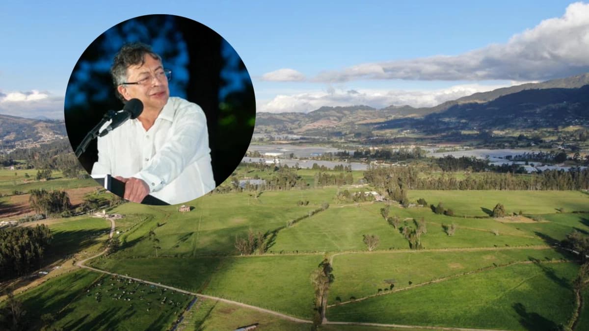Petro firma decreto para frenar expansión urbana descontrolada en la Sabana de Bogotá